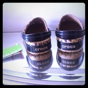 BNWT cheetah print 🐆🐆 Crocs!